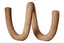 Hamilton Interiors Accessories Dunas Large Textured Beige Loop Sculpture House of Isabella UK
