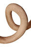 Hamilton Interiors Accessories Dunas Large Textured Beige Loop Sculpture House of Isabella UK