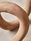 Hamilton Interiors Accessories Dunas Large Textured Beige Loop Sculpture House of Isabella UK