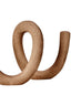 Hamilton Interiors Accessories Dunas Large Textured Beige Loop Sculpture House of Isabella UK