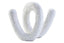 Hamilton Interiors Accessories Dunas Small Textured White Loop Sculpture House of Isabella UK