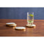 Hamilton Interiors Accessories Empire Set Of 4 Round White Marble Coasters House of Isabella UK