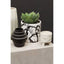 Hamilton Interiors Accessories Fara White Small Planter House of Isabella UK