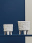 Hamilton Interiors Accessories Fara White Small Planter House of Isabella UK