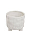 Hamilton Interiors Accessories Fara White Small Planter House of Isabella UK
