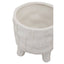 Hamilton Interiors Accessories Fara White Small Planter House of Isabella UK