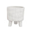 Hamilton Interiors Accessories Fara White Small Planter House of Isabella UK