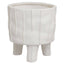 Hamilton Interiors Accessories Fara White Small Planter House of Isabella UK