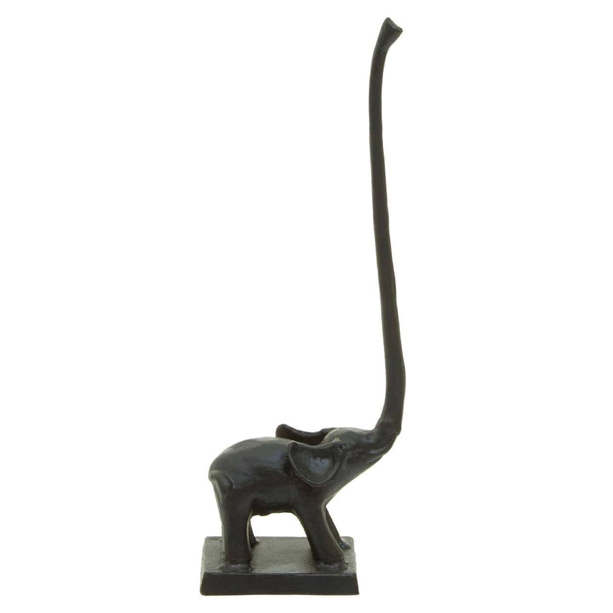 Hamilton Interiors Accessories Fauna Black Finish Elephant Toiler Roll Holder House of Isabella UK