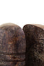 Hamilton Interiors Accessories Fazio Set of Two Forest Green Marble Bookends House of Isabella UK