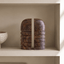 Hamilton Interiors Accessories Fazio Set of Two Forest Green Marble Bookends House of Isabella UK