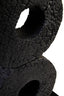 Hamilton Interiors Accessories Fidel Large Charred Black Mango Wood Log Candle Holder House of Isabella UK