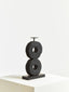 Hamilton Interiors Accessories Fidel Large Charred Black Mango Wood Log Candle Holder House of Isabella UK