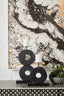 Hamilton Interiors Accessories Fidel Large Charred Black Mango Wood Log Candle Holder House of Isabella UK