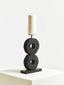 Hamilton Interiors Accessories Fidel Large Charred Black Mango Wood Log Candle Holder House of Isabella UK