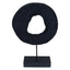 Hamilton Interiors Accessories Fidel Large Rustic Mango Wood Sculpture on Stand House of Isabella UK