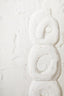 Hamilton Interiors Accessories Fidel Rustic White Mango Wood Ring Sculpture House of Isabella UK
