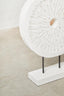 Hamilton Interiors Accessories Fidel Small Distressed White Mango Wood Sculpture House of Isabella UK
