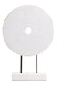 Hamilton Interiors Accessories Fidel Small Distressed White Mango Wood Sculpture House of Isabella UK