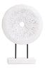Hamilton Interiors Accessories Fidel Small Distressed White Mango Wood Sculpture House of Isabella UK