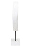 Hamilton Interiors Accessories Fidel Small Distressed White Mango Wood Sculpture House of Isabella UK