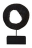 Hamilton Interiors Accessories Fidel Small Rustic Mango Wood Sculpture On Stand House of Isabella UK
