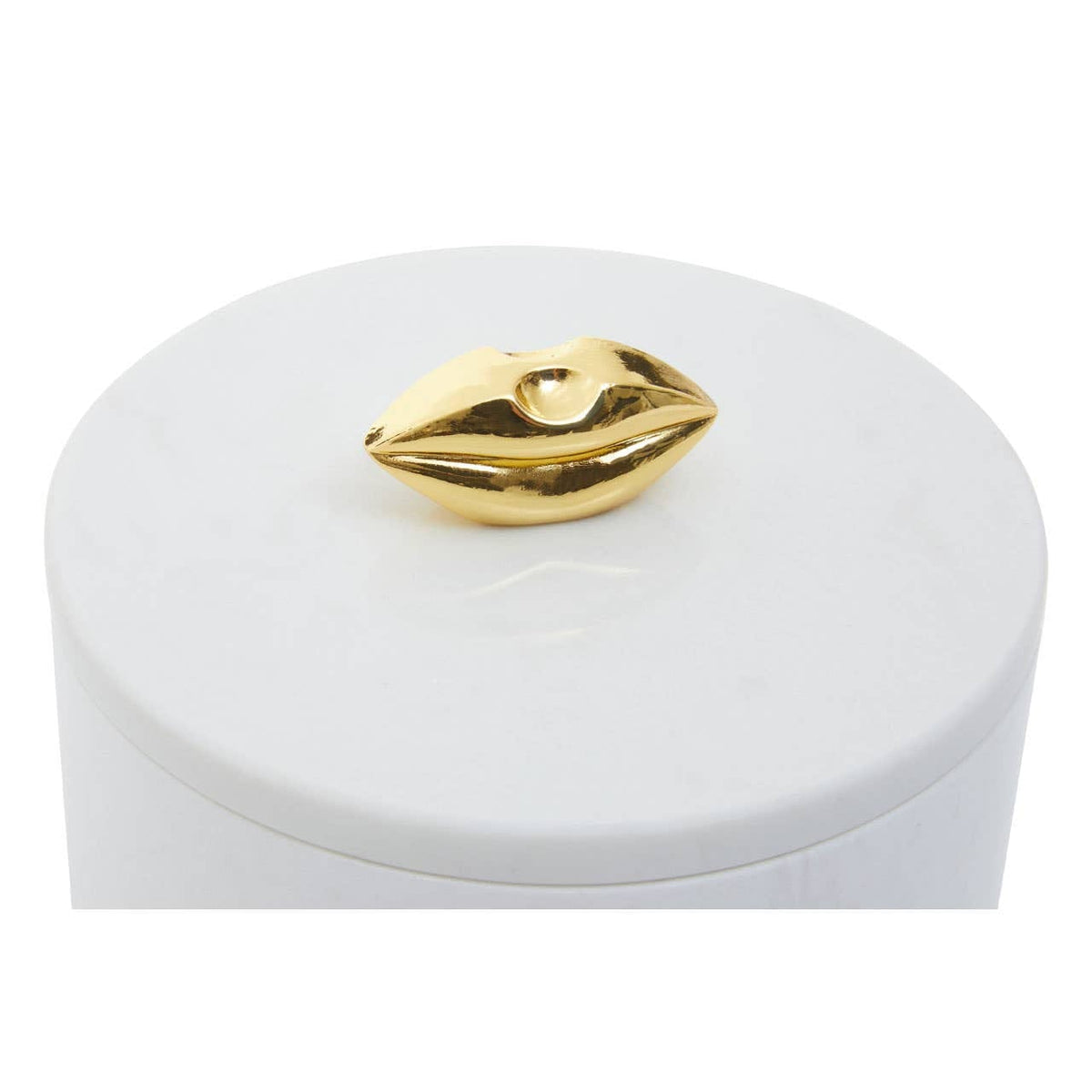 Hamilton Interiors Accessories Flos White Marble Storage Jar House of Isabella UK