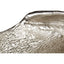 Hamilton Interiors Accessories Hampstead Textured Nickel Finish Large Leaf Dish House of Isabella UK