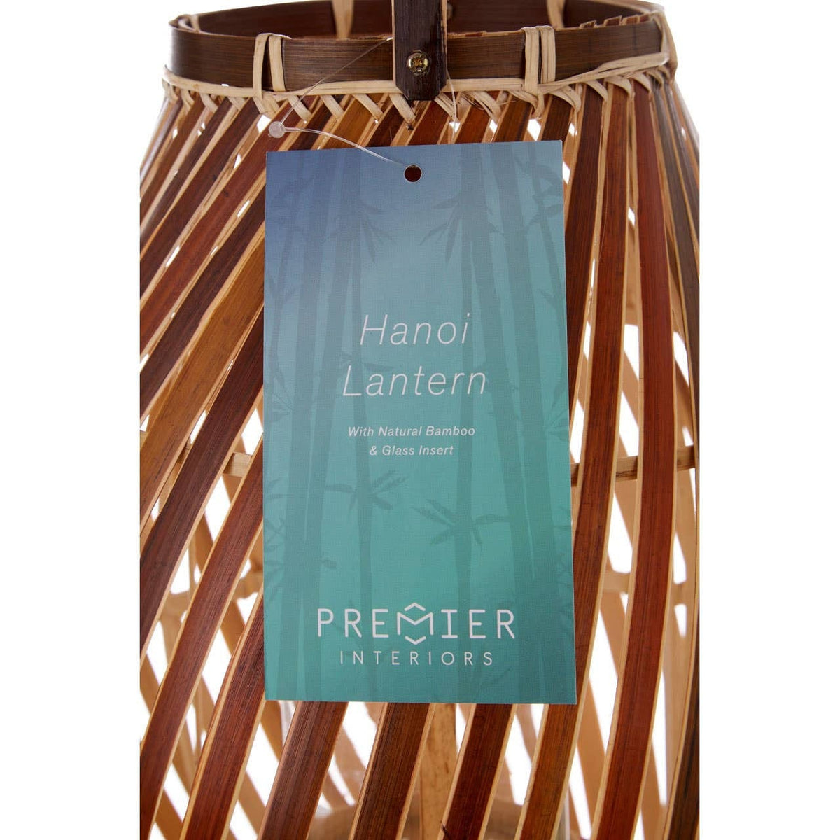 Hamilton Interiors Accessories Hanoi Natural Bamboo Lantern House of Isabella UK