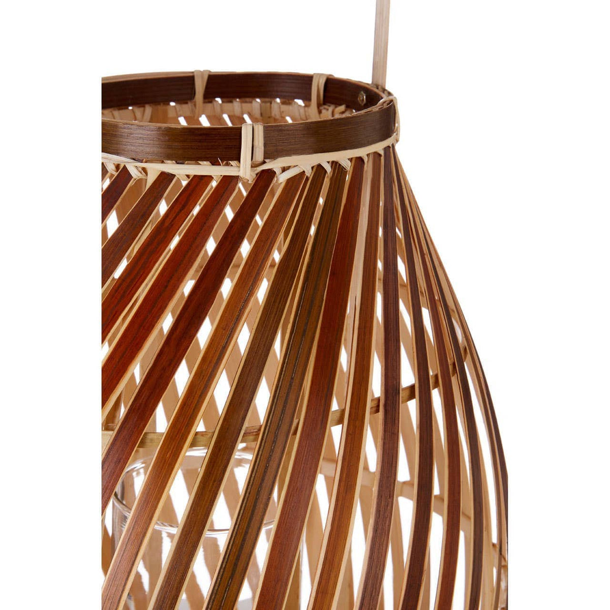 Hamilton Interiors Accessories Hanoi Natural Bamboo Lantern House of Isabella UK