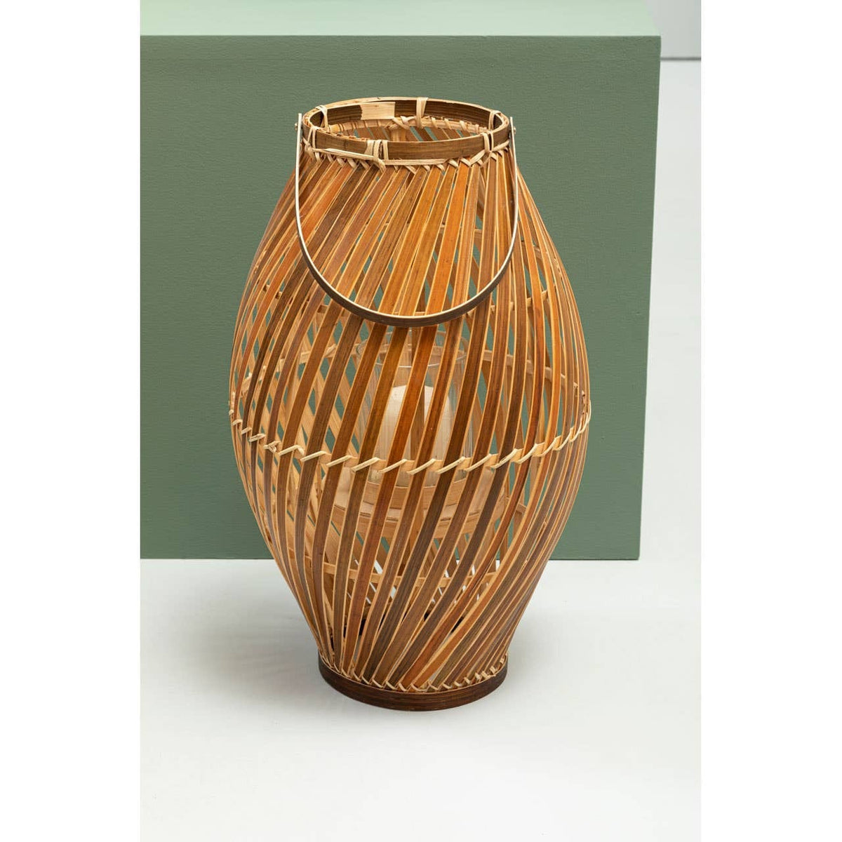 Hamilton Interiors Accessories Hanoi Natural Bamboo Lantern House of Isabella UK