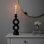 Hamilton Interiors Accessories Hapax Large Black Candle Holder House of Isabella UK