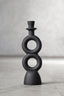 Hamilton Interiors Accessories Hapax Large Black Candle Holder House of Isabella UK