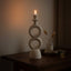 Hamilton Interiors Accessories Hapax Large Cream Candle Holder House of Isabella UK
