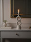 Hamilton Interiors Accessories Hapax Large Cream Candle Holder House of Isabella UK