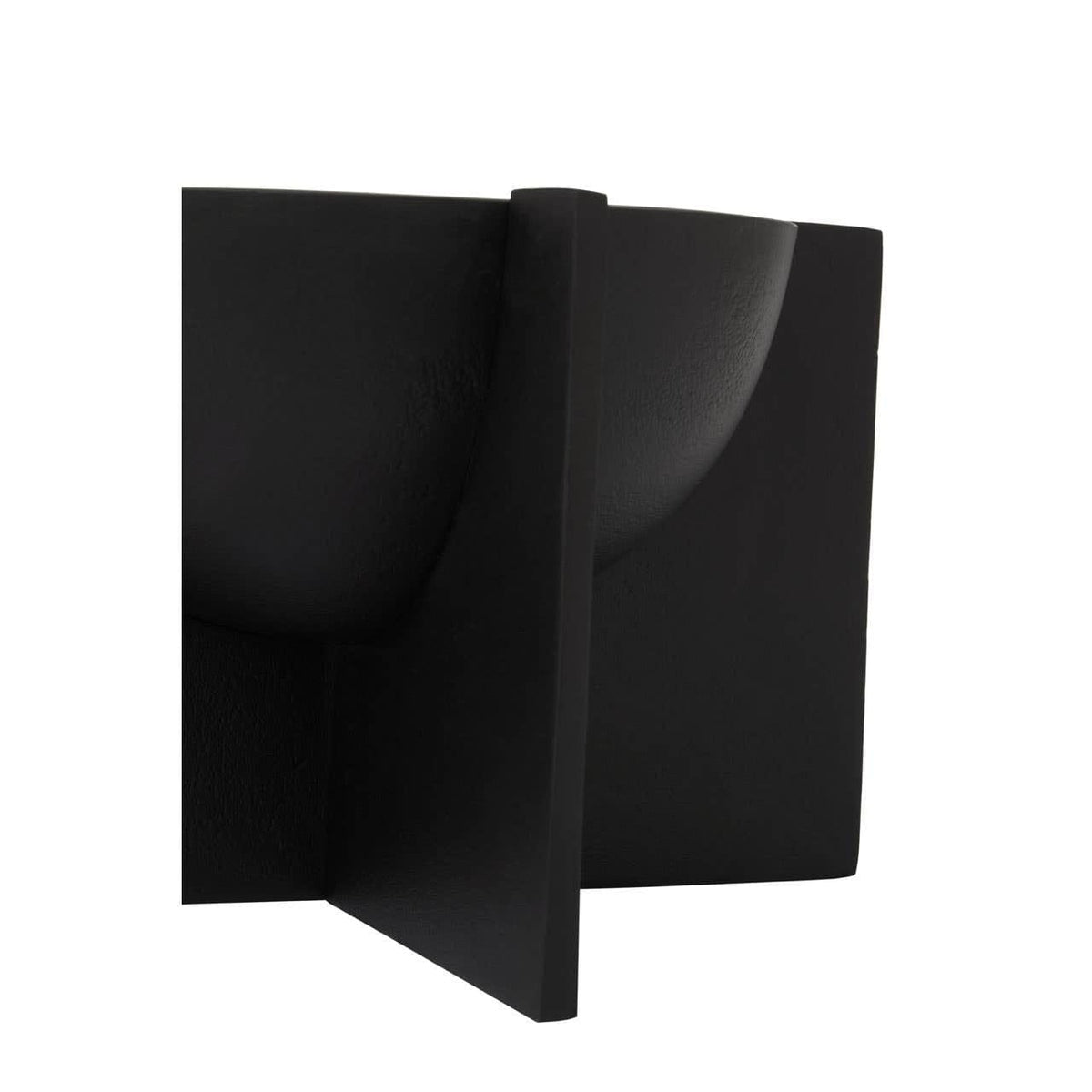 Hamilton Interiors Accessories Hapax Matte Black Finish Bowl House of Isabella UK