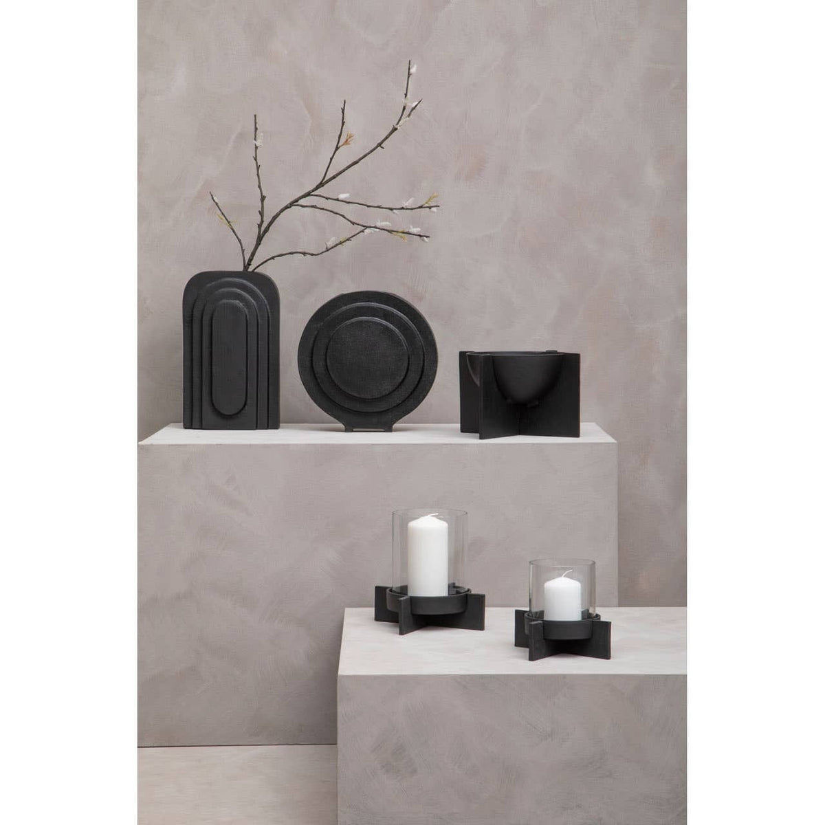 Hamilton Interiors Accessories Hapax Matte Black Finish Bowl House of Isabella UK