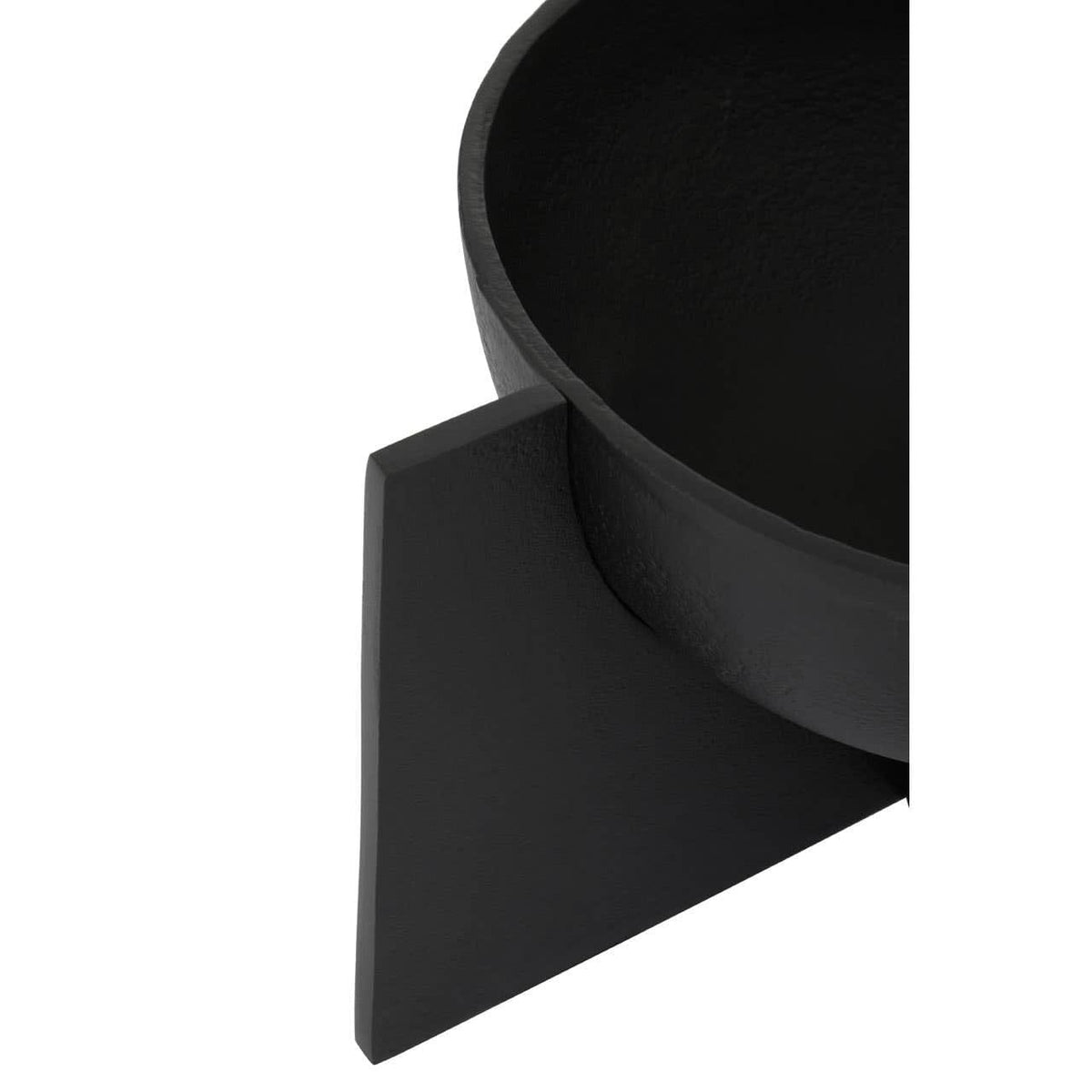 Hamilton Interiors Accessories Hapax Matte Black Finish Bowl House of Isabella UK