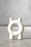 Hamilton Interiors Accessories Hapax Small Cream Candle Holder House of Isabella UK