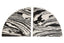 Hamilton Interiors Accessories Helsa Black And White Marble Set of Two Bookends House of Isabella UK