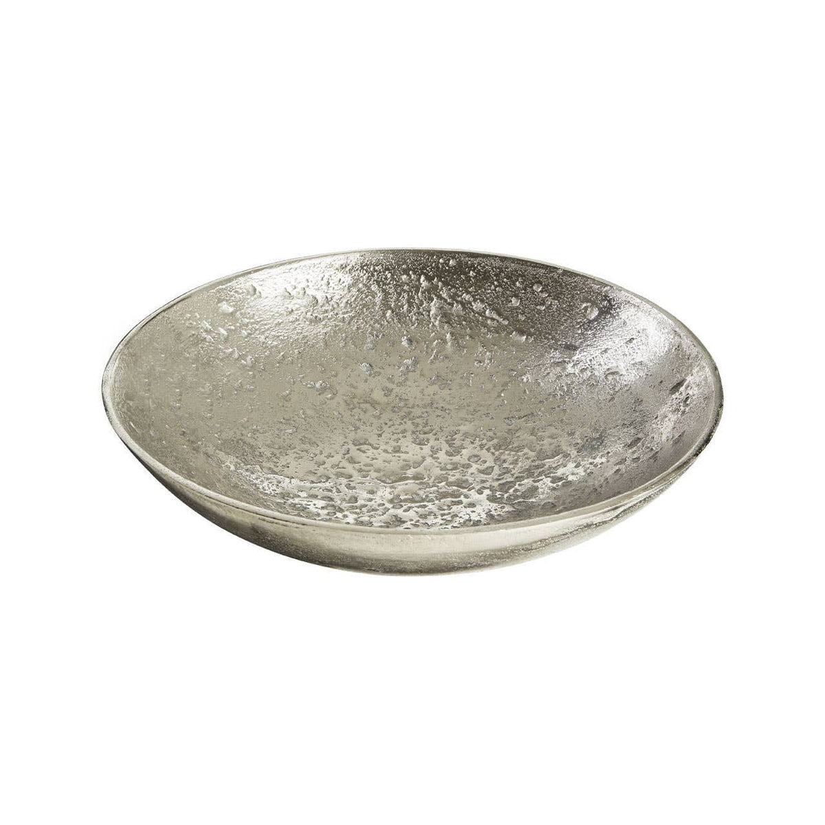 Hamilton Interiors Accessories Hempstead Large Nickel Finish Bowl House of Isabella UK