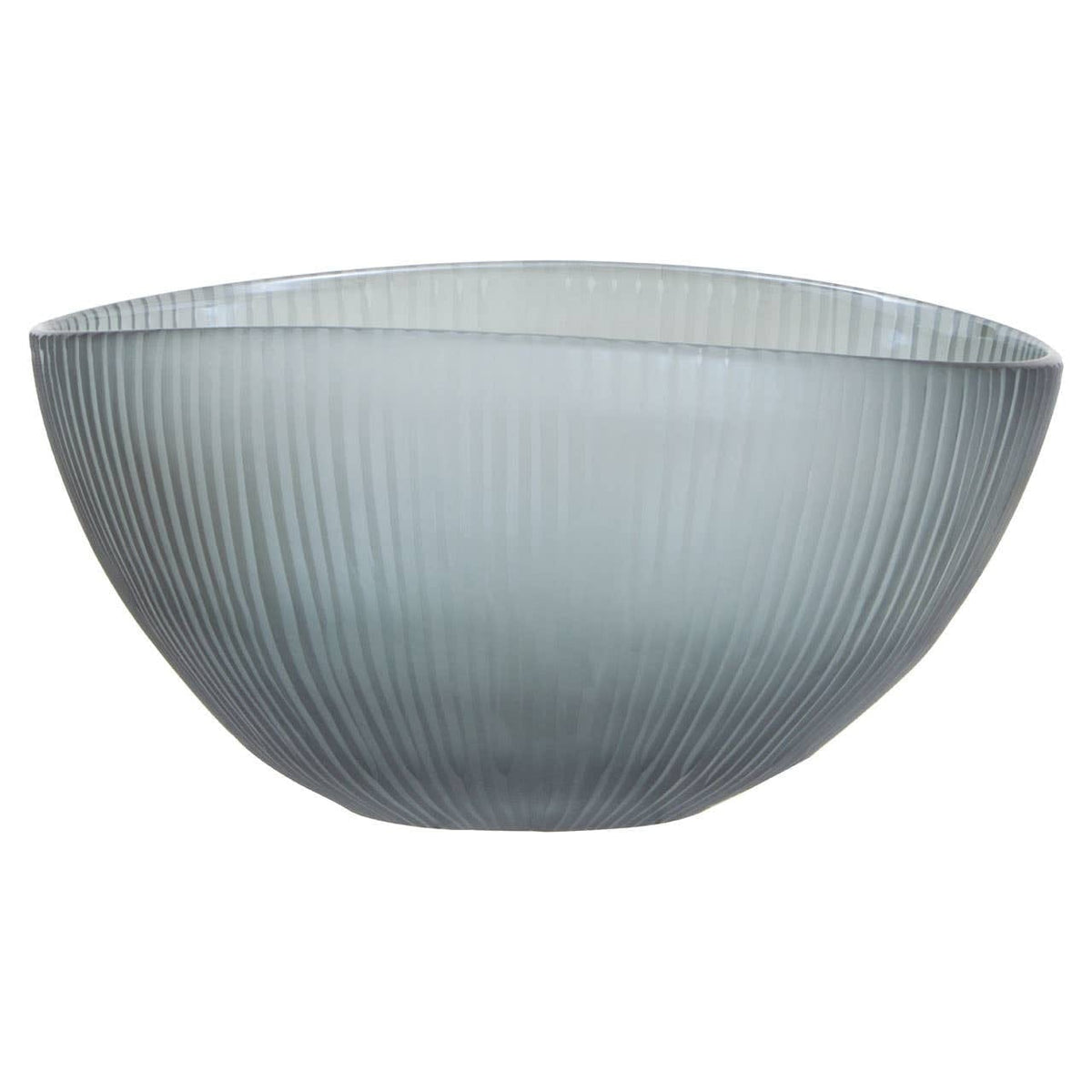 Hamilton Interiors Accessories Hessa Grey Glass Bowl House of Isabella UK
