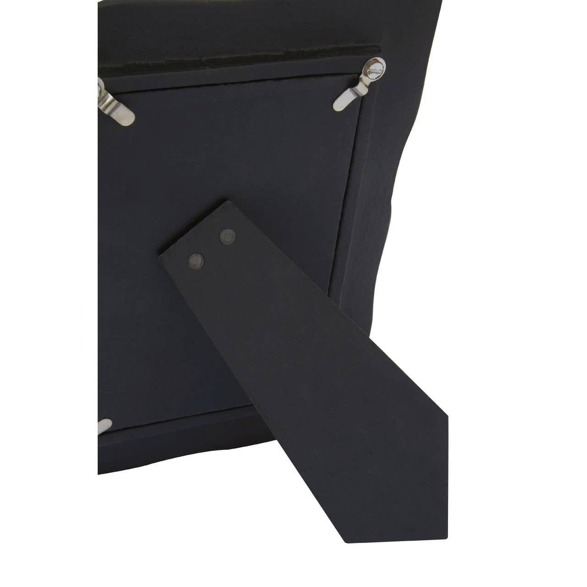 Hamilton Interiors Accessories Hiba 4 x 6 Black Finish Bamboo Effect Photo Frame House of Isabella UK