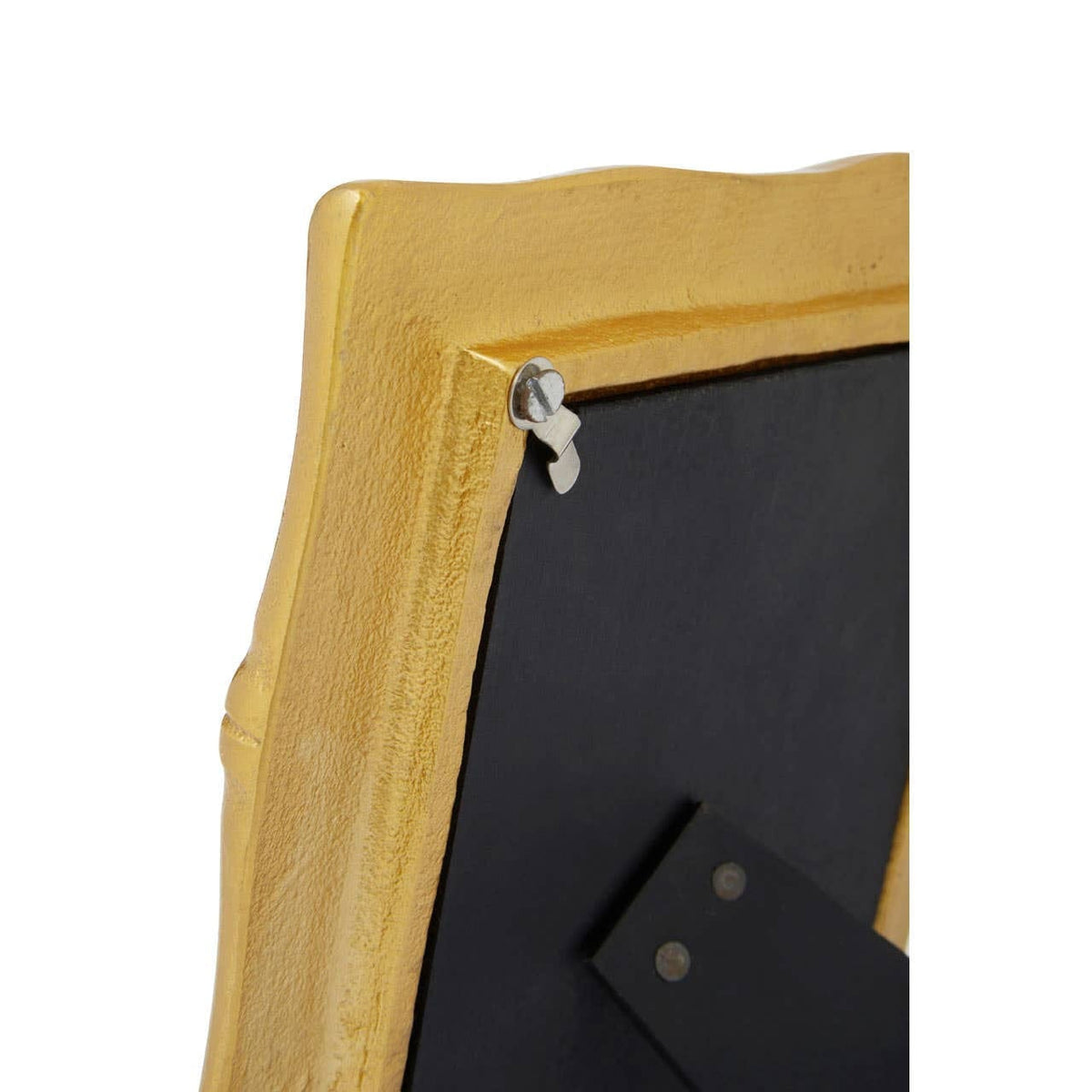 Hamilton Interiors Accessories Hiba Gold Finish Bamboo Effect Photo Frame 5x7in House of Isabella UK