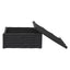 Hamilton Interiors Accessories Hiba Large Black Finish Bamboo Effect Trinket Box House of Isabella UK