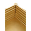 Hamilton Interiors Accessories Hiba Large Gold Finish Bamboo Effect Trinket Box House of Isabella UK