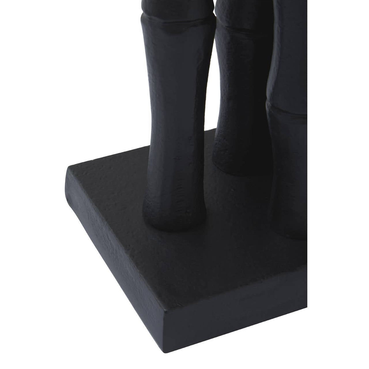 Hamilton Interiors Accessories Hiba Set Of Two Black Finish Bamboo Effect Bookends House of Isabella UK