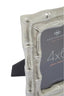 Hamilton Interiors Accessories Hiba Silver Finish Bamboo Effect 4In X 6In Photo Frame House of Isabella UK