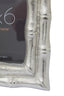 Hamilton Interiors Accessories Hiba Silver Finish Bamboo Effect 4In X 6In Photo Frame House of Isabella UK