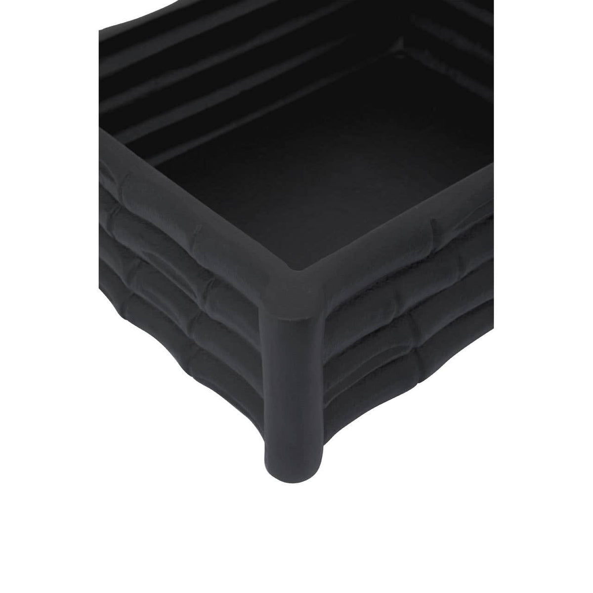 Hamilton Interiors Accessories Hiba Small Black Finish Bamboo Effect Trinket Box House of Isabella UK